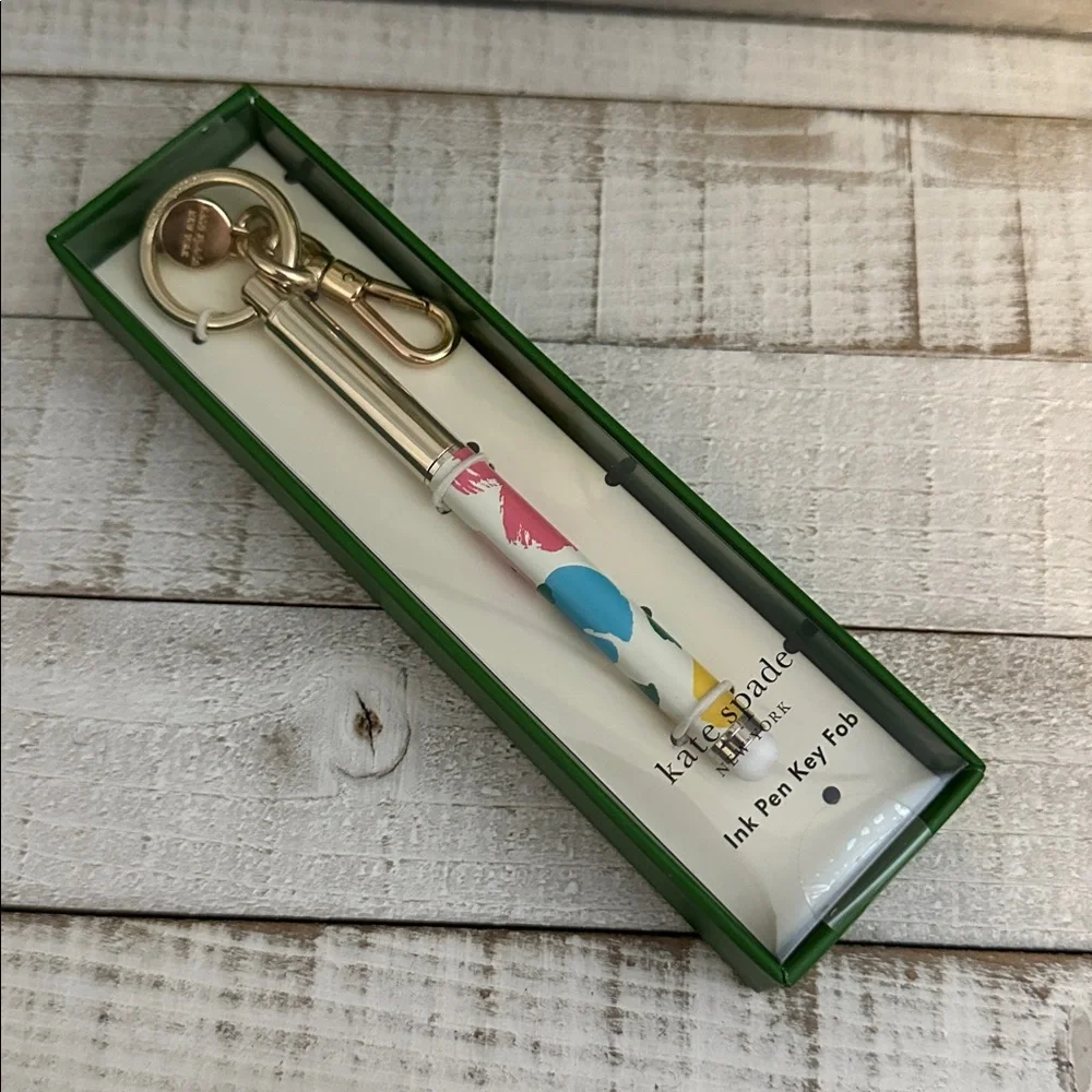 Nwt Kate spade ink pen key fob - Picture 2 of 6